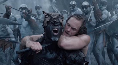 El inesperado encuentro de Tarzán con Gladiator en el corazón de África 4 Fotograma del filme 'La leyenda de Tarzán' (2016).