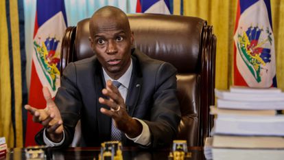 Estabilizar Haití 2 Jovenel Moïse, durante la conversación con EL PAÍS en febrero.