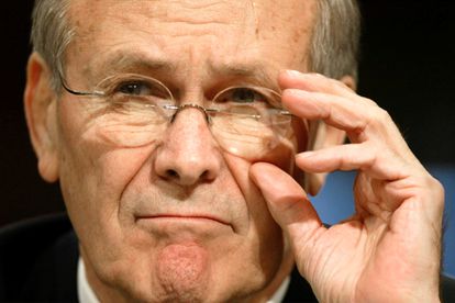 Muere Donald Rumsfeld, el arquitecto de la guerra de Irak bajo el Gobierno de Bush 1 Muere Donald Rumsfeld el arquitecto de la guerra de Irak