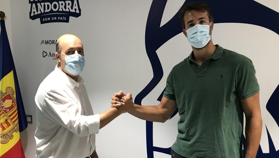 Nacho Llovet amplia su contrato con el MoraBanc Andorra