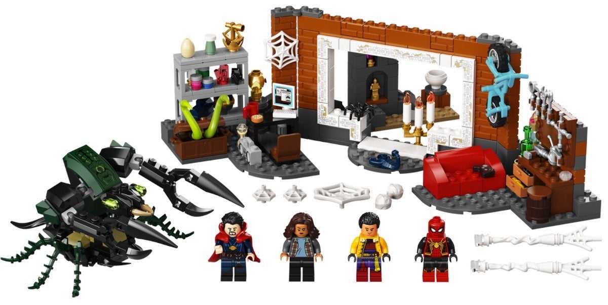 Nuevo traje de Spider Man No Way Home LEGO Set Nuevo traje de Spider Man No Way Home LEGO Set