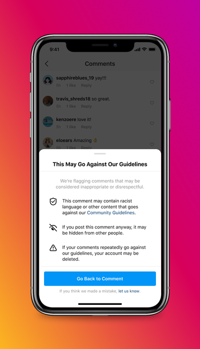 A raíz de los recientes ataques racistas, Instagram lanza más funciones contra el abuso 3 1628667212 752 A raiz de los recientes ataques racistas Instagram lanza mas