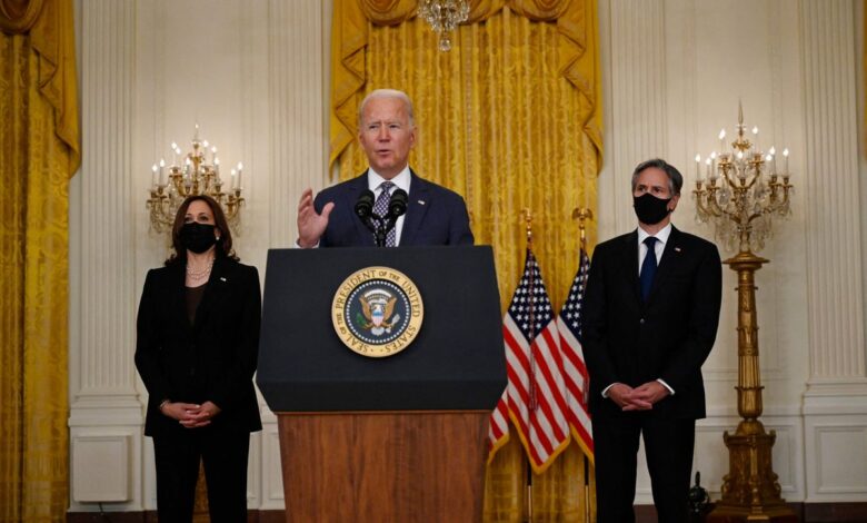 Biden: “No puedo prometer cómo acabará la evacuación, pero usaré todos los recursos para sacar a los estadounidenses” 1 Biden No puedo prometer como acabara la evacuacion pero usare