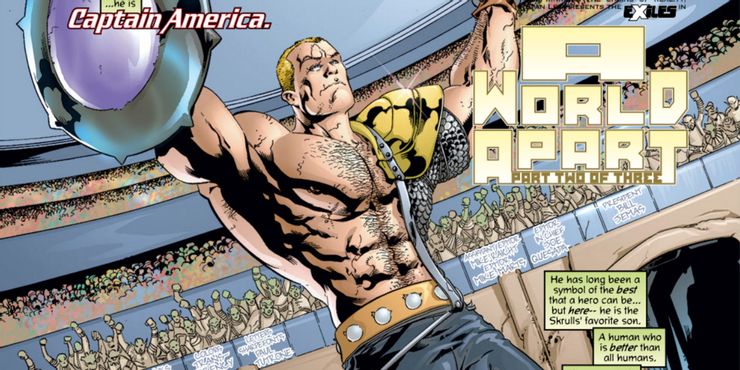 El Capitán América es el héroe favorito de los Skrulls en los cómics 2 El Capitan America es el heroe favorito de los Skrulls.5
