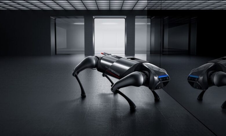 El Xiaomi CyberDog es básicamente el robot Spot con un trabajo de pintura negra 1 El Xiaomi CyberDog es básicamente el robot Spot con un trabajo de pintura negra