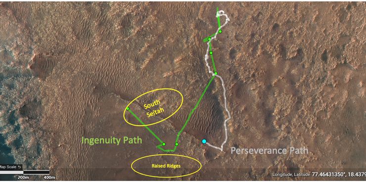 El helicóptero Mars de la NASA acaba de obtener una nueva oportunidad de vida | 2 El helicoptero de Marte de la NASA acaba de volar.5