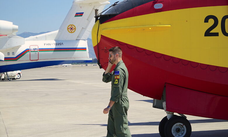 La lucha contra el fuego del Ejército español: de los incendios de Turquía a los de Grecia 1 La lucha contra el fuego del Ejercito espanol de los
