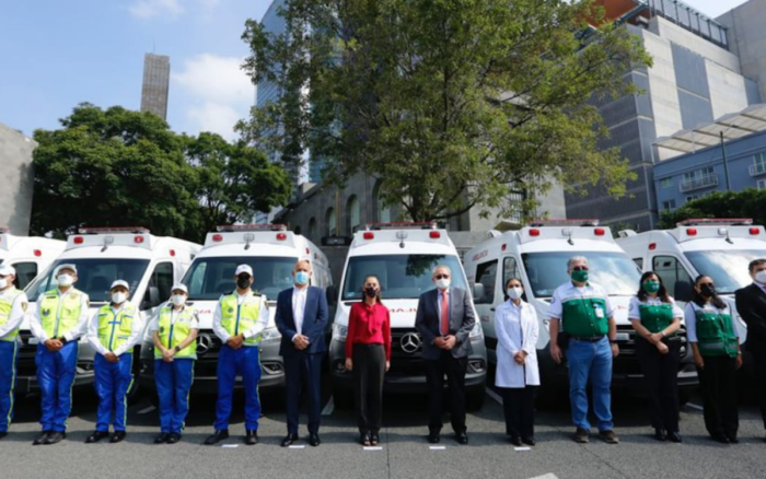 Transfiere Insabi 10 ambulancias a la Secretaría de Salud CDMX para traslado de personas con Covid 1 Transfiere Insabi 10 ambulancias a la Secretaria de Salud CDMX