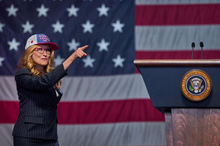 Las imágenes de Don't Look Up revelan al presidente y al elenco de estrellas de Meryl Streep 7 1631123356 152 Las imagenes de Dont Look Up revelan al presidente y.5