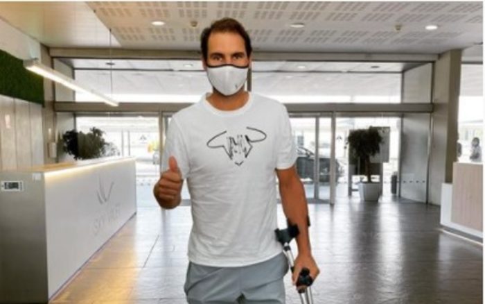 Reaparece Rafael Nadal con muletas | Post 1 1631399398 Reaparece Rafael Nadal con muletas Post