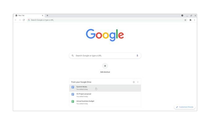 Chrome Beta para experimentar con una página Nueva pestaña más potente, elementos destacados en la web y cambios de búsqueda 2 Chrome Beta para experimentar con una pagina Nueva pestana mas