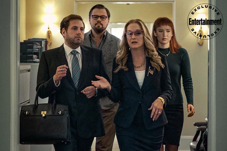 Las imágenes de Don't Look Up revelan al presidente y al elenco de estrellas de Meryl Streep 2 Las imagenes de Dont Look Up revelan al presidente y.5