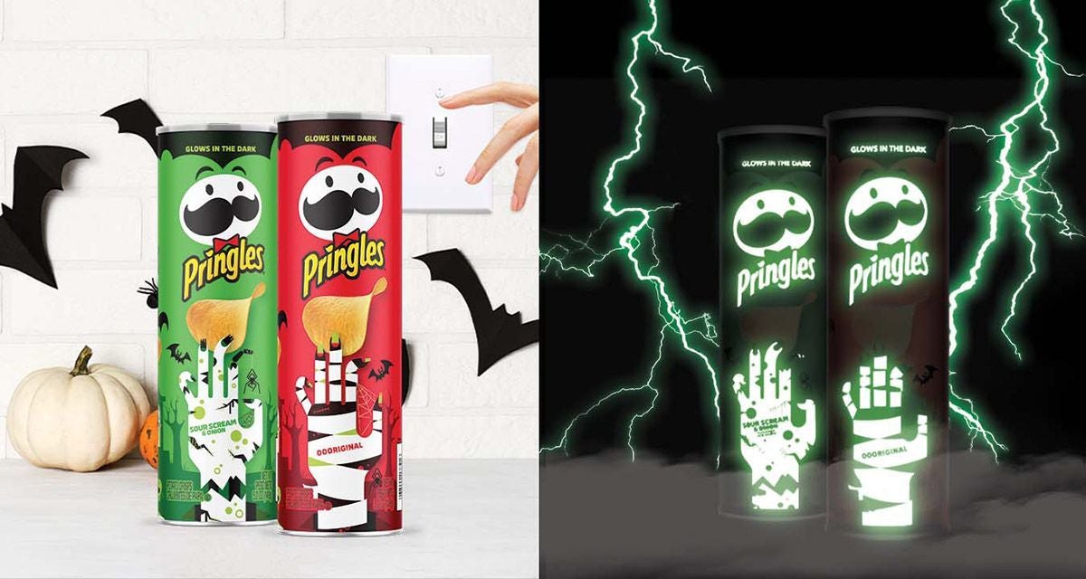 pringles brillan en la oscuridad puede pringles brillan en la oscuridad puede