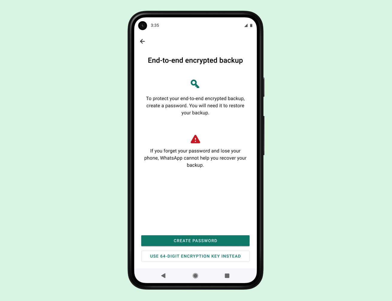 WhatsApp finalmente permitirá a los usuarios cifrar sus copias de seguridad de chat en la nube 2 WhatsApp finalmente permitira a los usuarios cifrar sus copias de