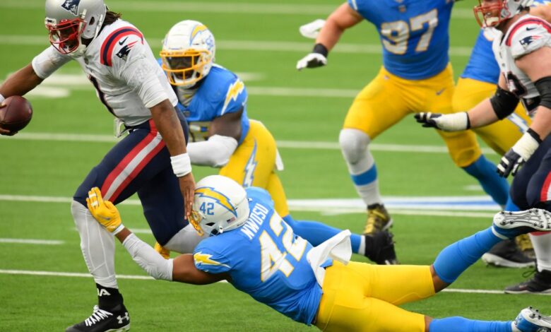 Chargers quitan el invicto a los Raiders con liderazgo de Herbert y Ekeler 1 1633450038 Chargers quitan el invicto a los Raiders con liderazgo de