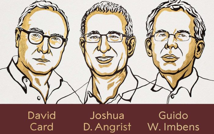 David Card, Joshua Angrist y Guido Imbens, galardonados con el Premio Nobel de Economía 2021 1 David Card, Joshua Angrist y Guido Imbens, galardonados con el Premio Nobel de Economía 2021
