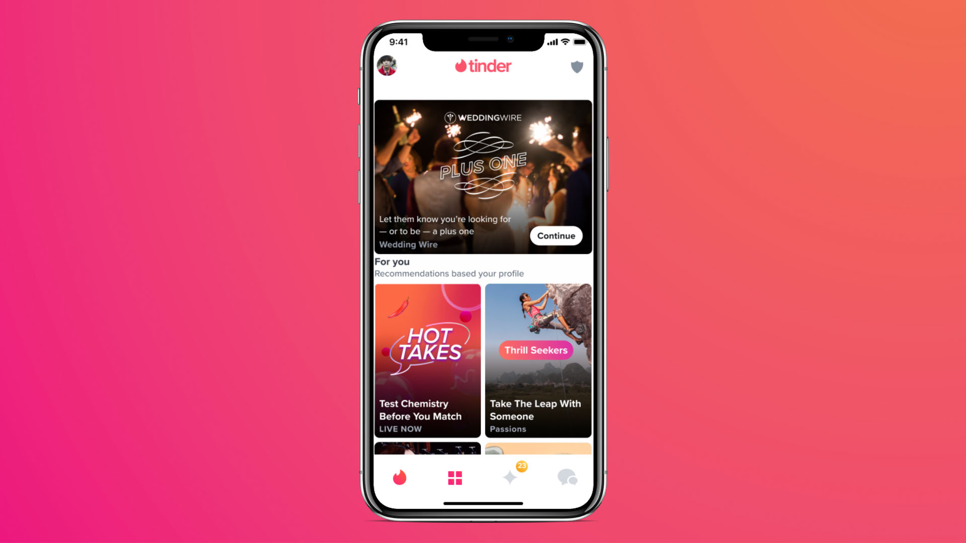 Tinder lanza una nueva función 'Plus One' para ayudar a los usuarios a encontrar una fecha para la boda 3 1634240075 322 Tinder lanza una nueva funcion Plus One para ayudar a