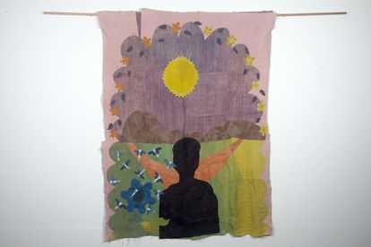 Belleza y fragilidad bajo el agua de un cenote, la mexicana Camila Jaber gana el premio #CreateCOP26 de Art Partner y la UNESCO 3 Pieza textil del proyecto 'From the groundup', del británico Oscar Crabb.
