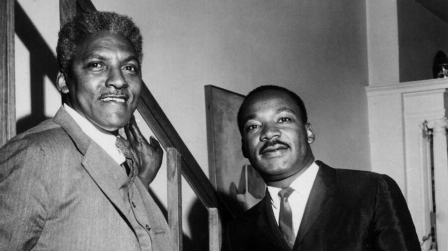 rustin Martin Luther King Jr. y Bayard Rustin