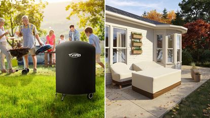 17 fundas impermeables y resistentes para proteger los muebles del jardín 2 Seleccionamos una variedad de fundas protectoras para proteger el mobiliario del jardín.