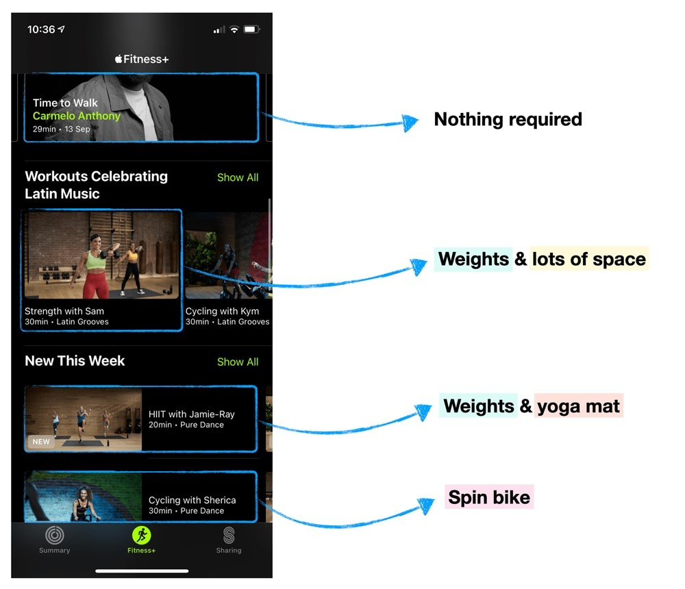 Desmontaje de Apple Fitness + UX: 3 conclusiones clave sobre cómo no interrumpir el viaje del usuario 3 Desmontaje de Apple Fitness UX 3 conclusiones clave sobre