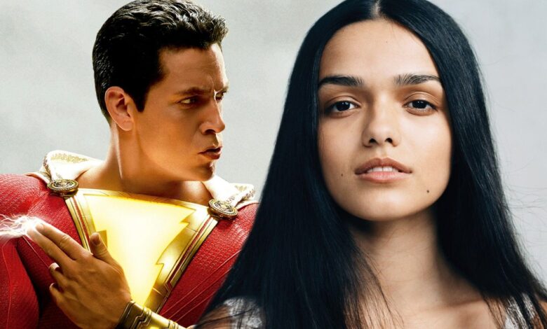 El director de Shazam 2 se muestra tímido sobre el misterioso papel de Rachel Zegler 1 El director de Shazam 2 se muestra tímido sobre el misterioso papel de Rachel Zegler