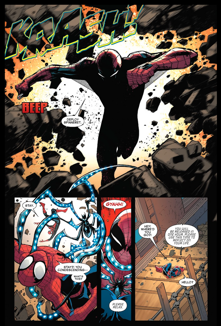 El nuevo Spider-Man tiene una repugnante alternativa a las correas 2 El nuevo Spider Man tiene una repugnante alternativa a las correas.5