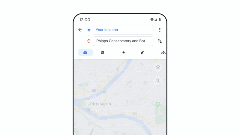 Google Maps lanza rutas ecológicas en EE. UU. 2 Google Maps lanza rutas ecologicas en EE UU
