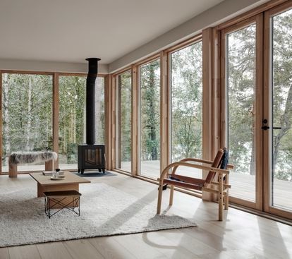 Joanna Laajisto, estrella del interiorismo finlandés: “Defiendo un diseño que se pueda pagar” 2 Interior de la VillaRauhanniemi, diseño de Laajisto.