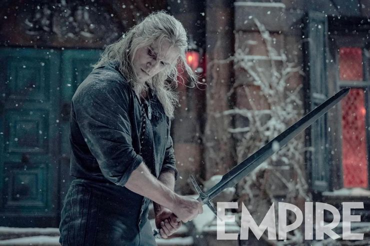 La imagen de la temporada 2 de The Witcher muestra a Geralt preparándose para una pelea nevada 2 La imagen de la temporada 2 de The Witcher muestra.5