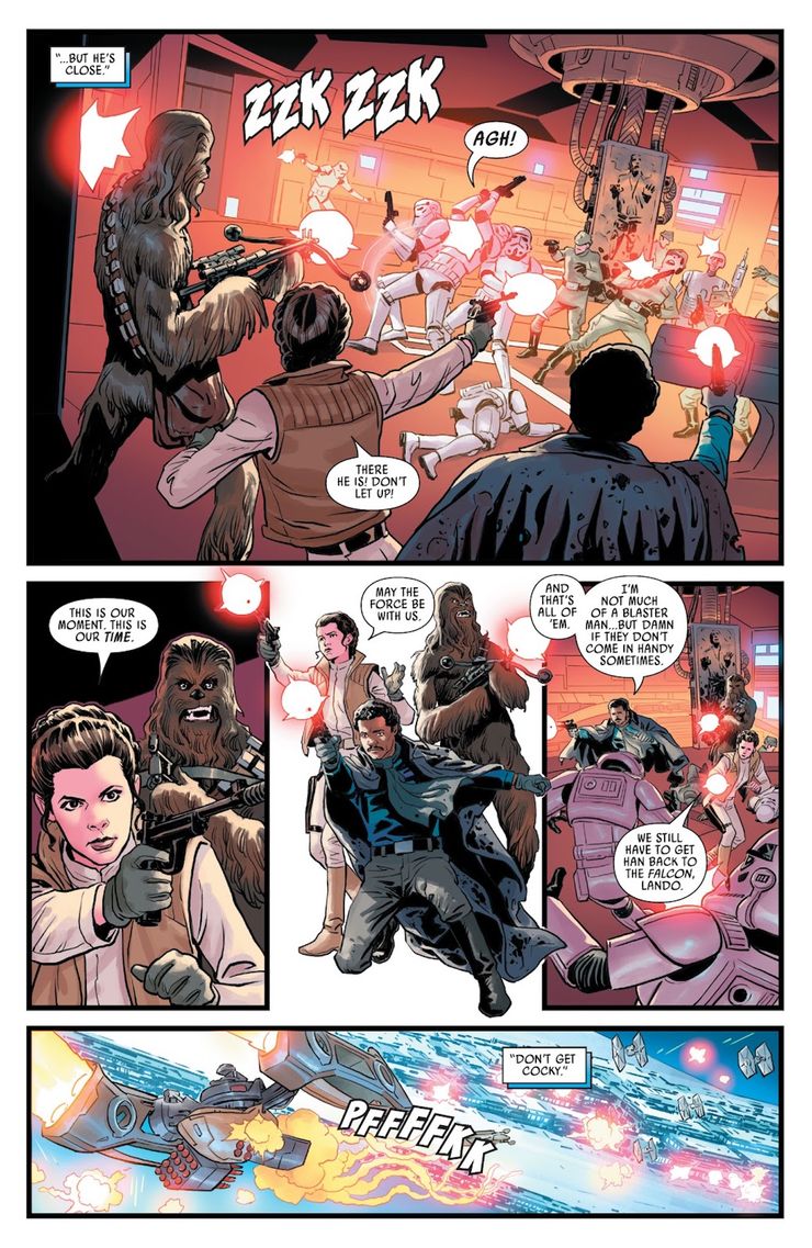 La princesa Leia se convirtió en Han Solo una vez que fue congelado en carbonita 2 La princesa Leia se convirtio en Han Solo una vez.5