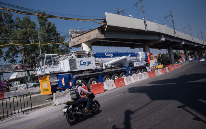Línea 12 | Reportan avance del 50% en el reforzamiento del tramo elevado 1 Linea 12 Reportan avance del 50 en el reforzamiento