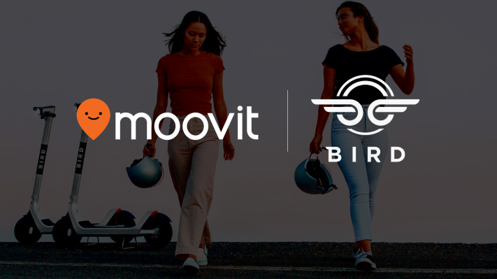 Los vehículos compartidos de Bird ahora aparecen en la aplicación de planificación de tránsito de Moovit 1 Los vehículos compartidos de Bird ahora aparecen en la aplicación de planificación de tránsito de Moovit