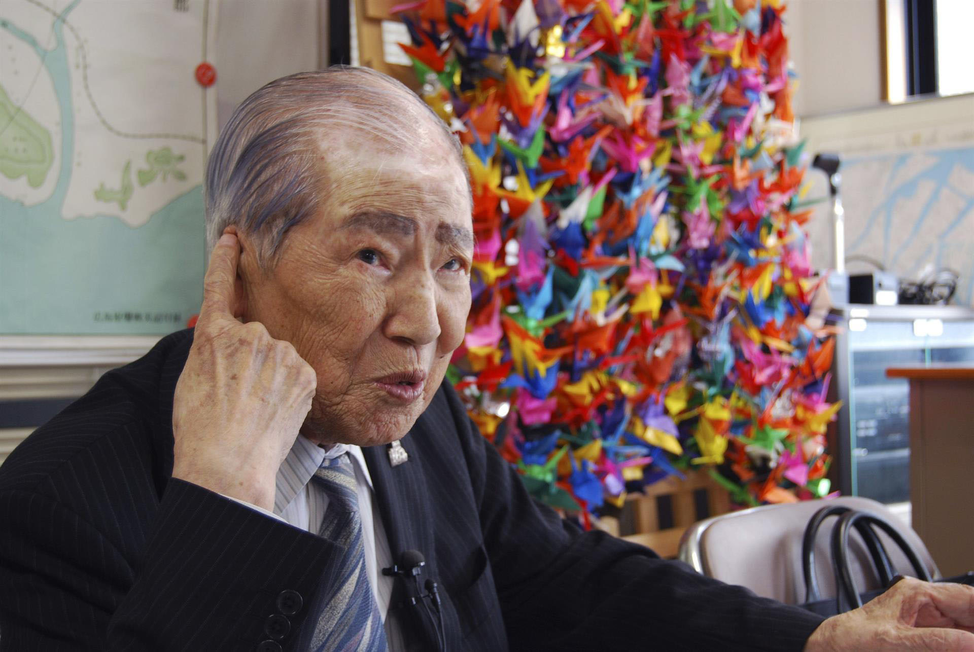 Muere el sobreviviente más famoso de la bomba atómica en Hiroshima 1 Muere el sobreviviente mas famoso de la bomba atomica en