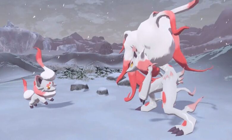 Pokémon Legends: Arceus tiene nuevos orígenes inquietantes para Zorua y Zoroark 1 Pokémon Legends: Arceus tiene nuevos orígenes inquietantes para Zorua y Zoroark