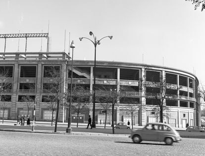 Recuerdos de mi primer ElClásico 3 El estadio Santiago Bernabéu en la década de 1960.