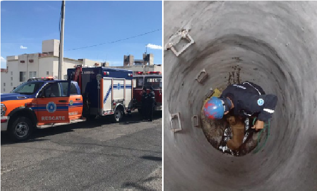 Rescatan a una “perrita” atrapada más de una semana en un dren pluvial de Querétaro 1 Rescatan a una “perrita” atrapada más de una semana en un dren pluvial de Querétaro