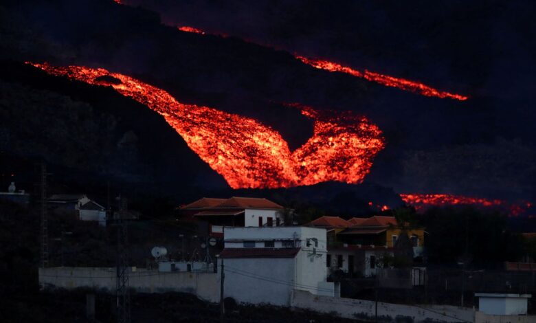 Se abre una nueva boca en el volcán de La Palma 1 Se abre una nueva boca en el volcan de La