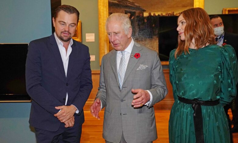 La realeza, Hollywood y la moda, unidos en la COP26: encuentro por el clima entre el príncipe Carlos, Leonardo DiCaprio y Stella McCartney 1 1636065300 La realeza Hollywood y la moda unidos en la COP26