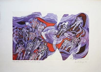 En el taller de mi abuelo 4 'El dolor nos hace más fuertes, 3/20, 1973', Alfredo de Vincenzo.