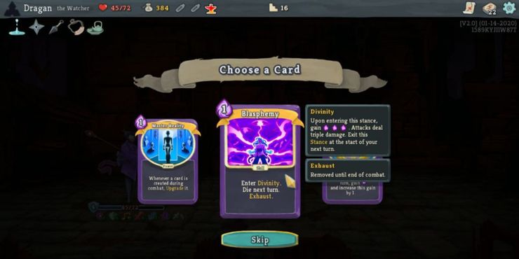 Slay The Spire: 10 consejos para jugar al Watcher 4 1636963040 819 Slay The Spire 10 consejos para jugar al Watcher.5