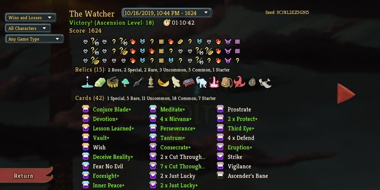 Slay The Spire: 10 consejos para jugar al Watcher 8 1636963045 78 Slay The Spire 10 consejos para jugar al Watcher.5