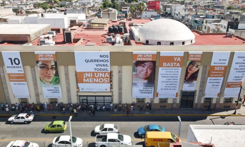 Colocan 'Muro de Honor' para víctimas de feminicidio en el Congreso de Nayarit 1 Colocan 'Muro de Honor' para víctimas de feminicidio en el Congreso de Nayarit