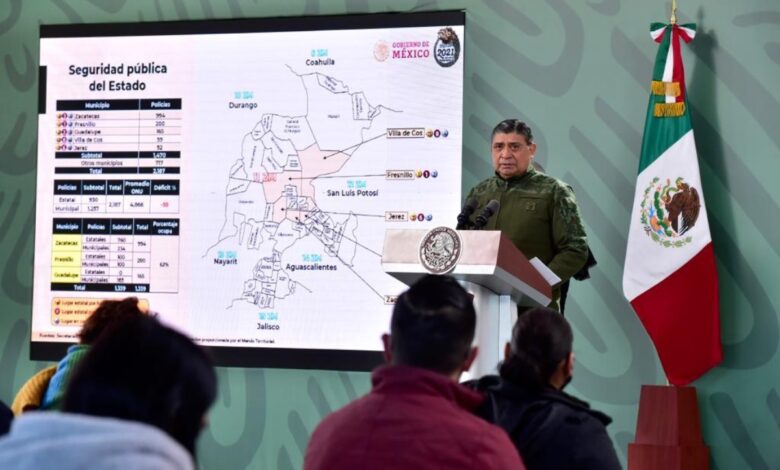 Este es el plan para frenar violencia en Zacatecas: Guardia Nacional, a municipios sin policías y Ejército en carreteras 1 Este es el plan para frenar violencia en Zacatecas: Guardia Nacional, a municipios sin policías y Ejército en carreteras