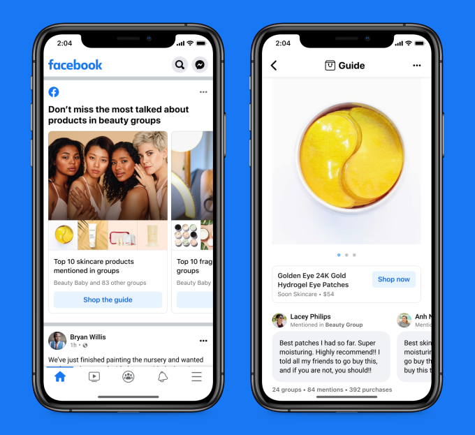 Facebook lanza tiendas en grupos y compras en vivo para creadores 3 Facebook lanza tiendas en grupos y compras en vivo para