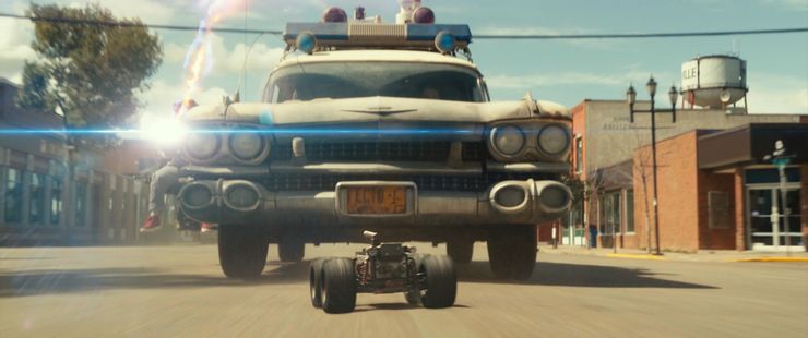 Ghostbusters: Afterlife Photo muestra el Ecto-1 corriendo a alta velocidad 2 Ghostbusters Afterlife Photo muestra el Ecto 1 corriendo a alta velocidad.5