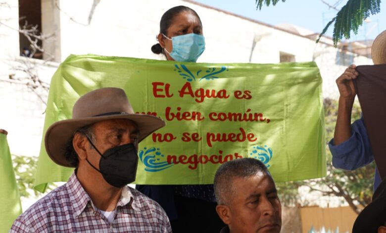 Levantan veda del agua para los pueblos ben’zaa del Valle de Oaxaca