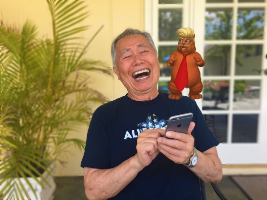Y ahora, aquí hay una aplicación de realidad aumentada 'Trumpy Cat' de George Takei 1 Y ahora, aquí hay una aplicación de realidad aumentada 'Trumpy Cat' de George Takei