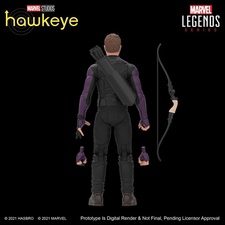 Los juguetes de Hawkeye Marvel Legends dan una nueva mirada al disfraz de Clint con precisión cómica 3 1638936818 806 Los juguetes de Hawkeye Marvel Legends dan una nueva mirada.5