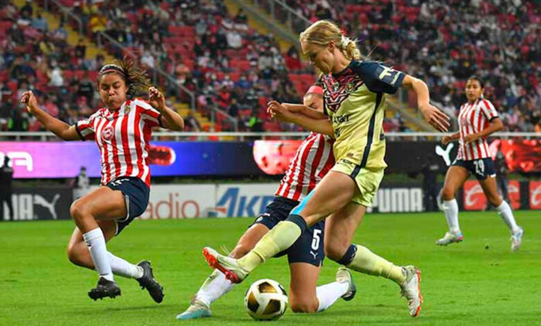 América Femenil domina a Chivas y ya está en la semifinal de la Liga MX